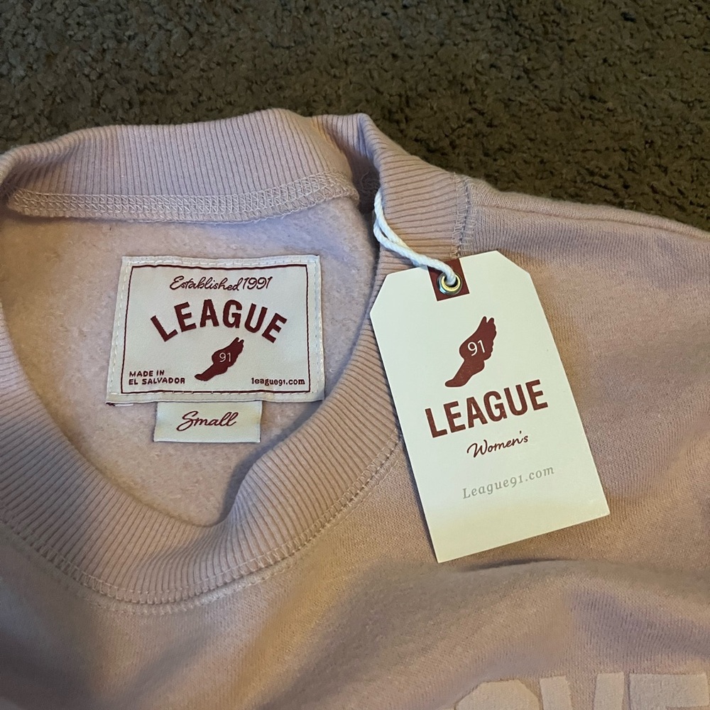 League Men's Sweater - Soft Pink